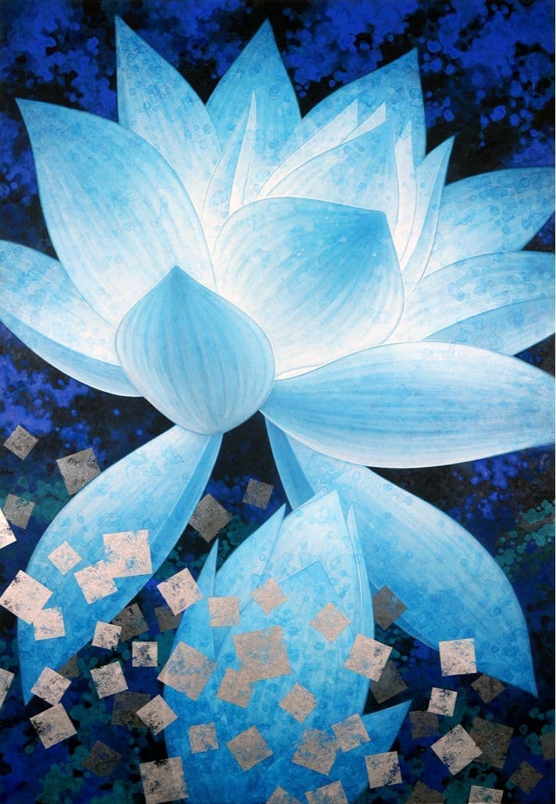 鶴田一郎:琳派シリーズ 雪月花 花 2008