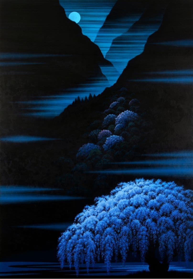 鶴田一郎:琳派シリーズ 月光 2008