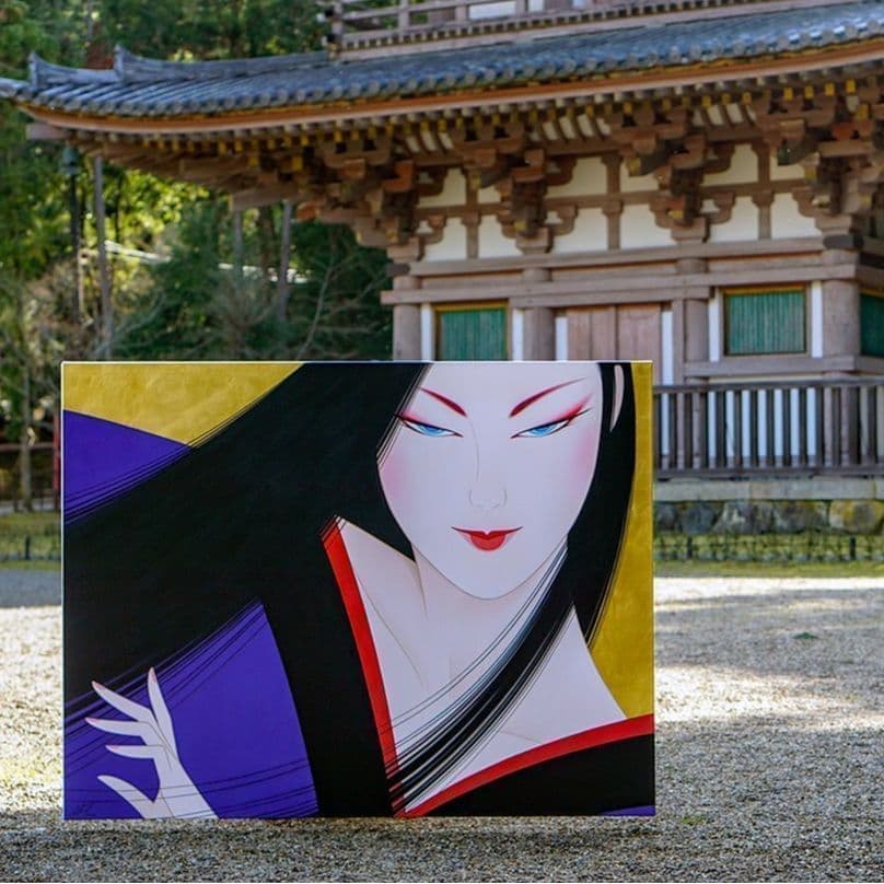 ICHIRO TSURUTA: Kesho (Make-up) 2019 at Kyoto DAIGOJI Temple