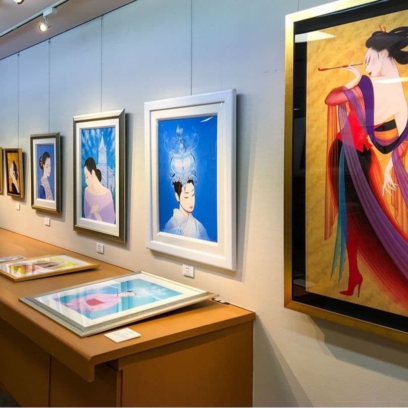 鶴田一郎回顧展展 ―美人画制作40周年記念― MUSE works 1980-2020 ＠熊本／鶴屋 本館8階美術