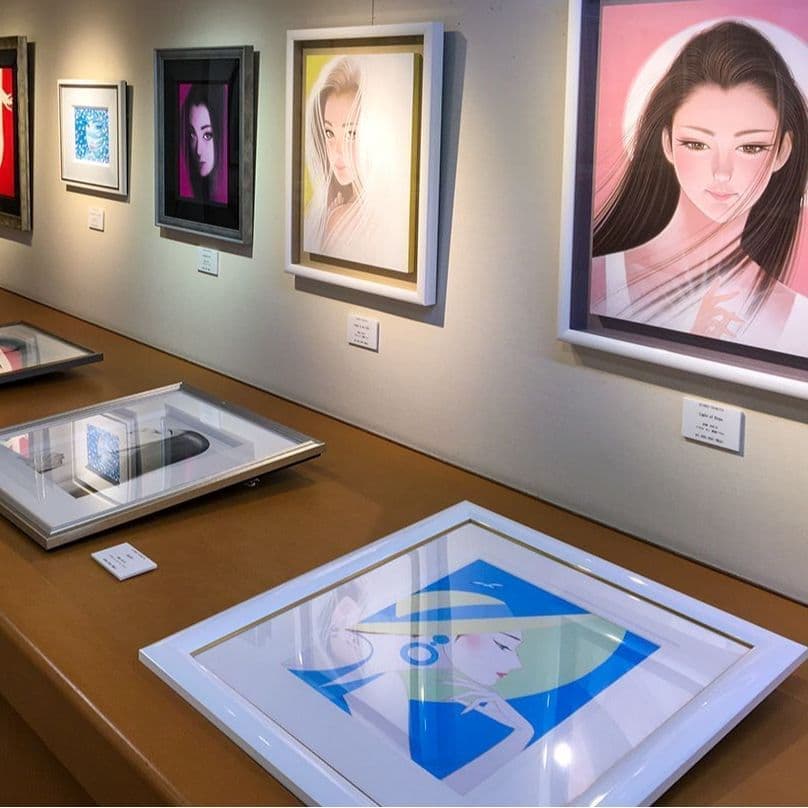 鶴田一郎回顧展展 ―美人画制作40周年記念― MUSE works 1980-2020 ＠熊本／鶴屋 本館8階美術