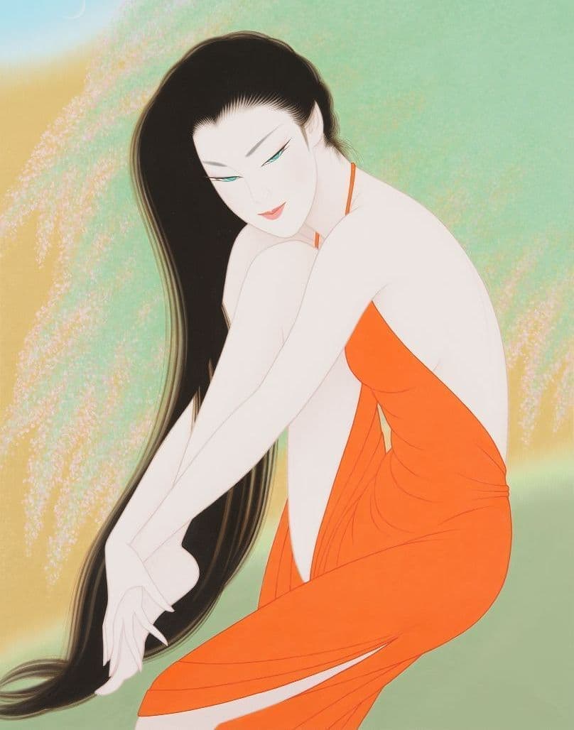 緩田一郎：庭園にて2020