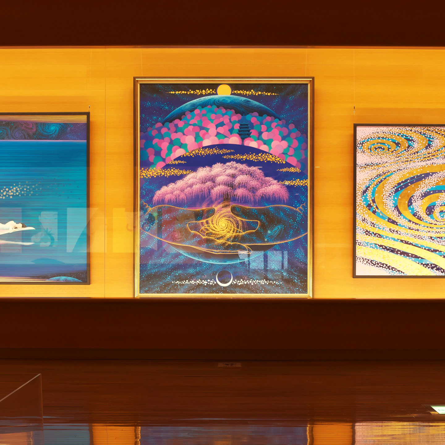 醍醐寺霊宝館秋期特別展「鶴田一郎 ミューズ達の祈り」