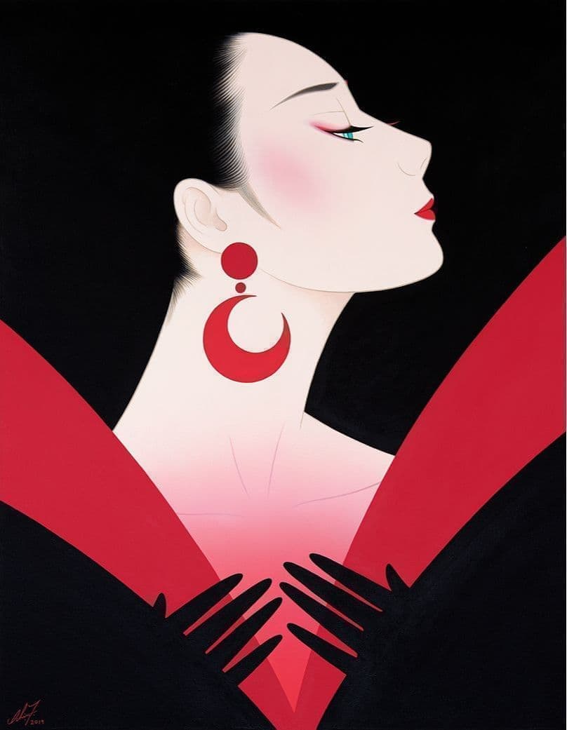 ICHIRO TSURUTA: Blooming Red