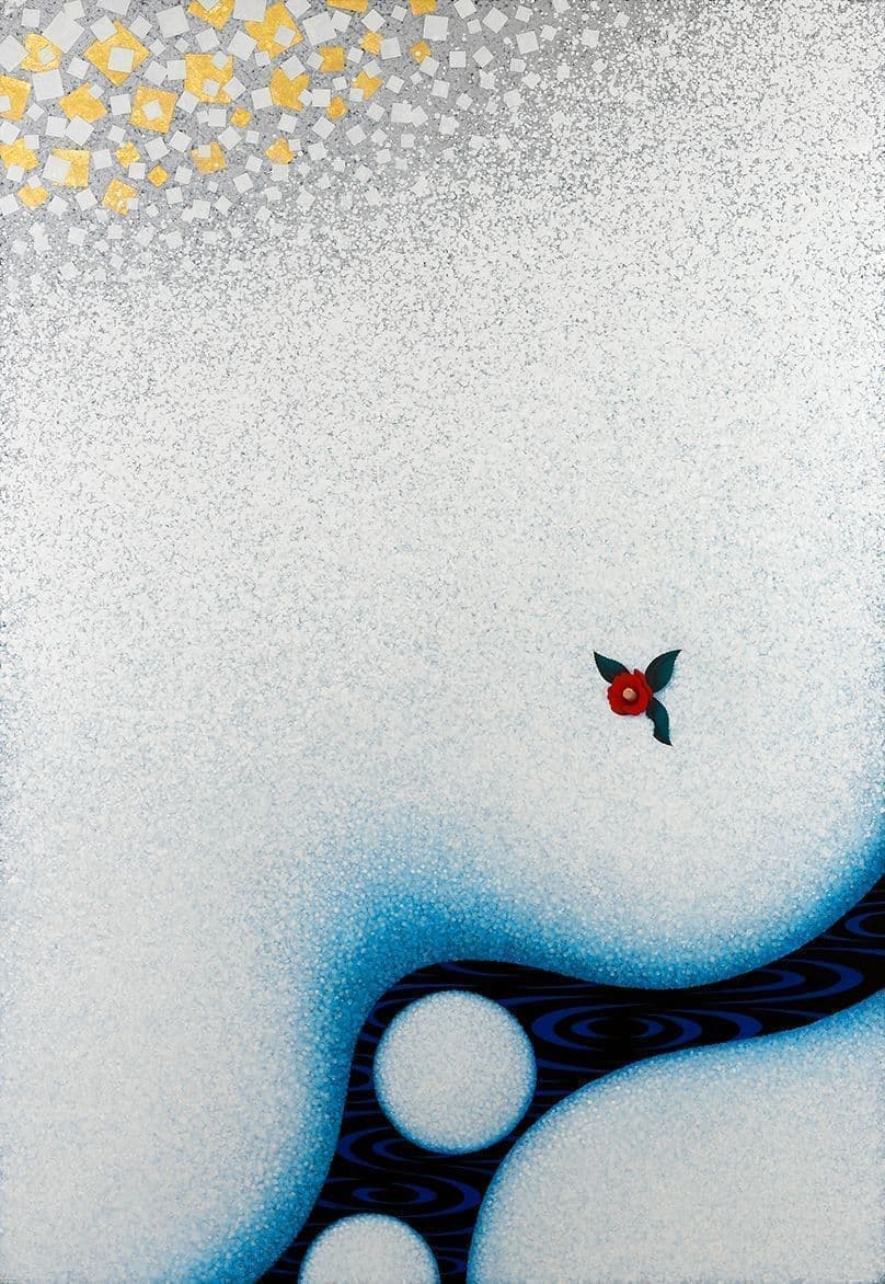 鶴田一郎：琳派シリーズ 雪月花 雪 2008