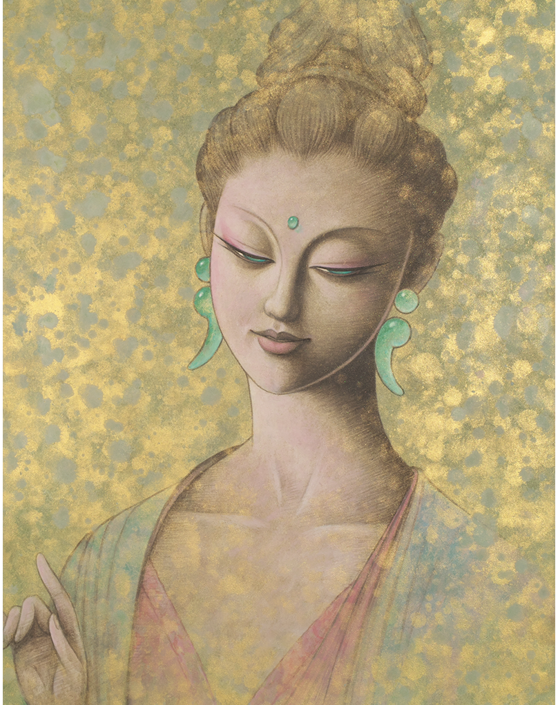 鶴田一郎：伎芸天（ギゲイテン）,2021