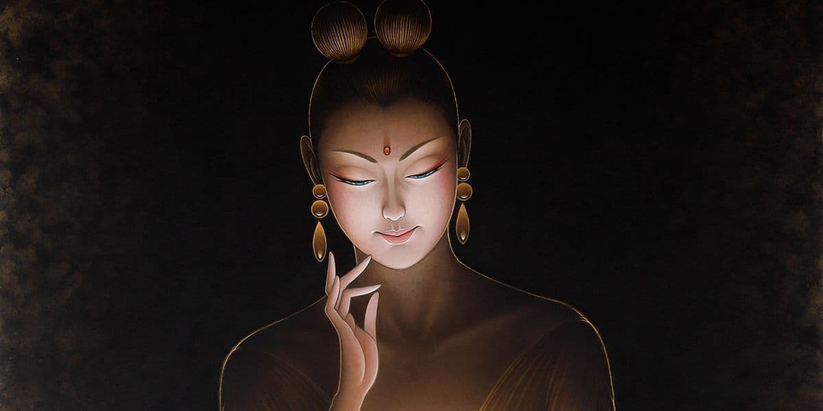 鶴田一郎：弥勒菩薩 五十六億七千万年の闇の向う 2019