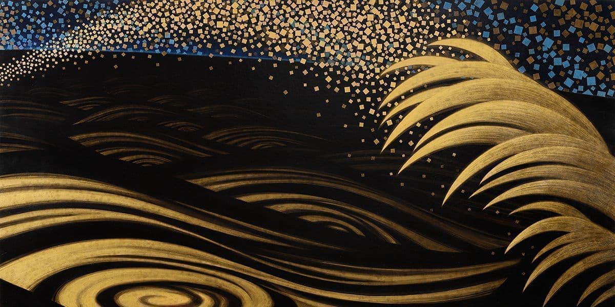 鶴田一郎：琳派シリーズ 海を渡る 2008