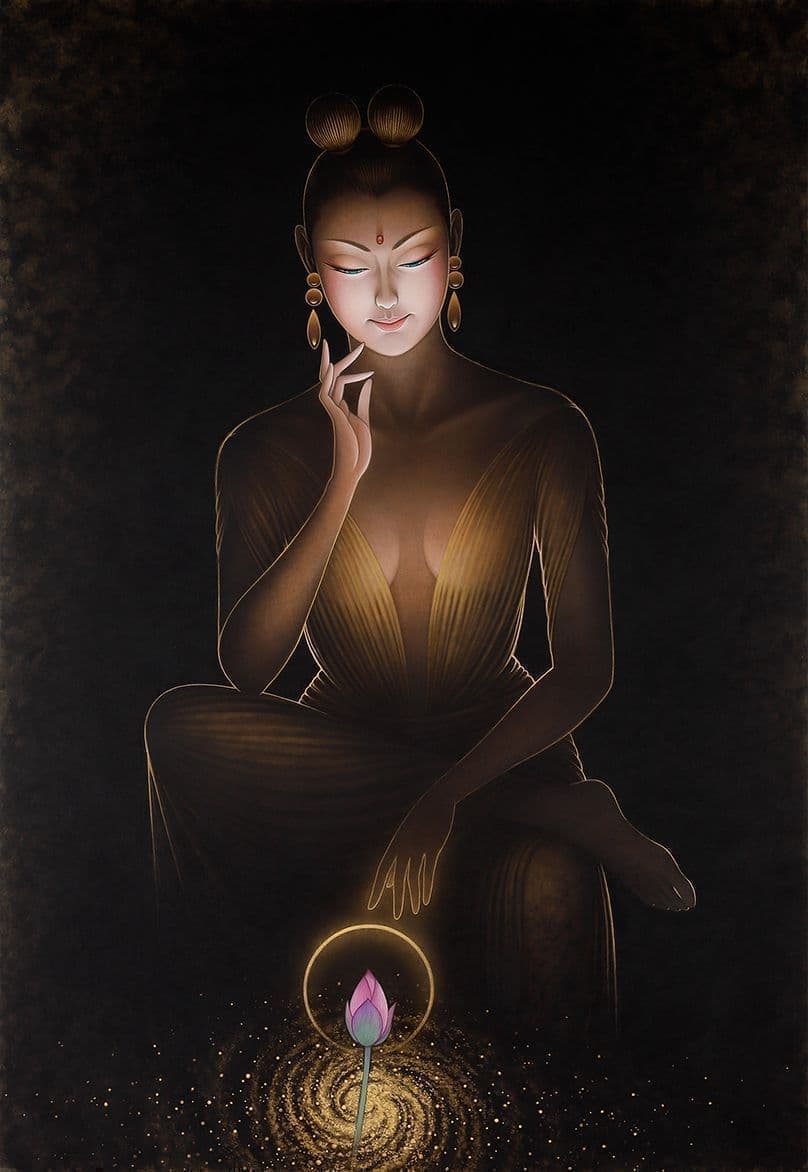 鶴田一郎：弥勒菩薩 五十六億七千万年の闇の向う 2019