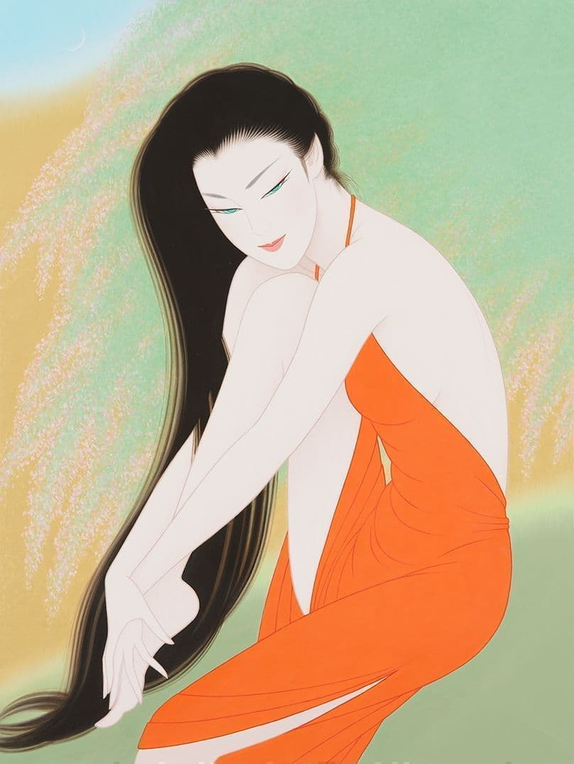 鶴田一郎：庭園にて2020, 2020