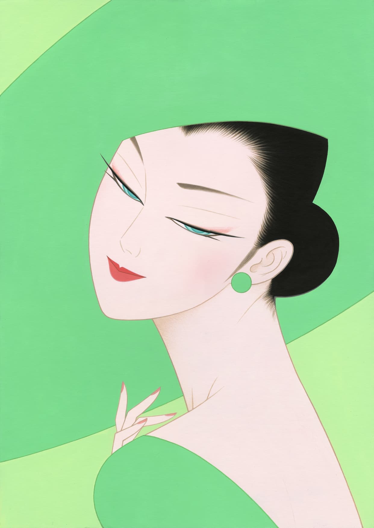 ICHIRO TSURUTA:緑のそよ風,2023