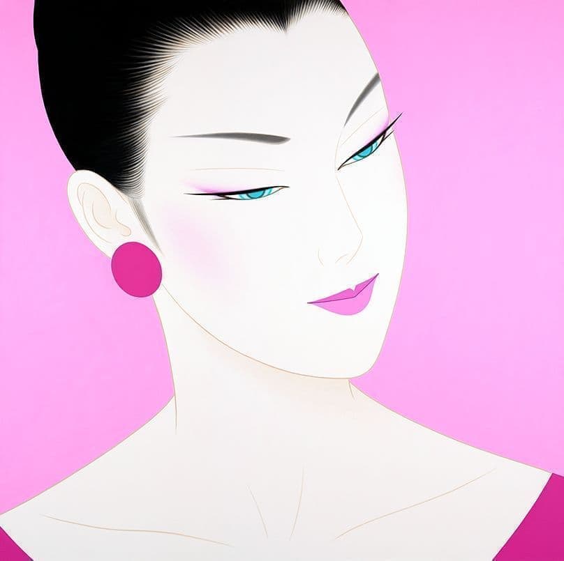 鶴田一郎: Vivid Pink,2019