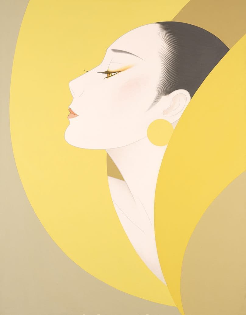 鶴田一郎: Air Series Autumn Yellow 2019