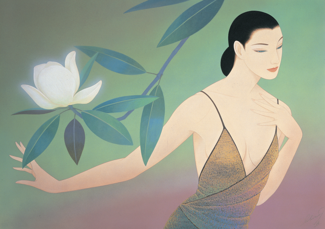 鶴田一郎：泰山木, 1985