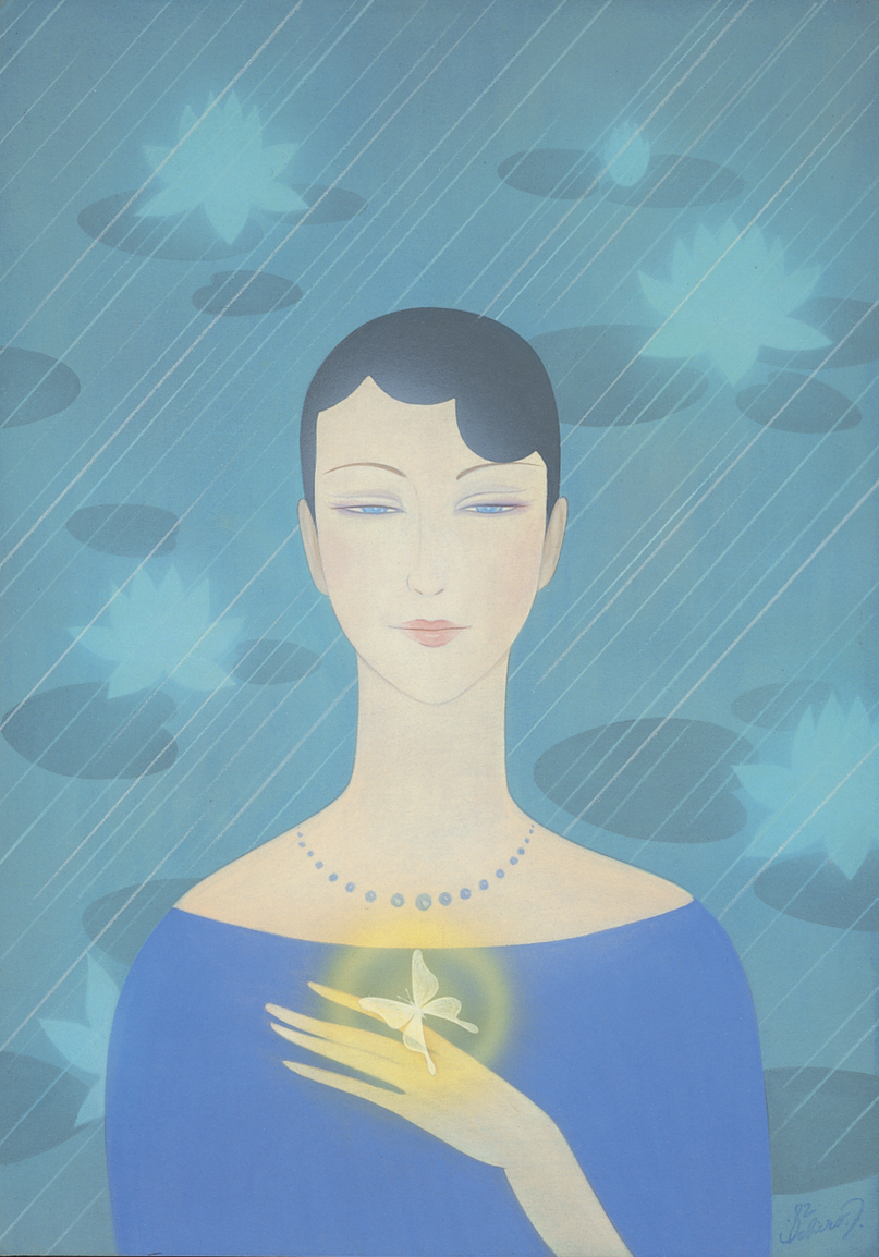 鶴田一郎: 睡蓮, 1982