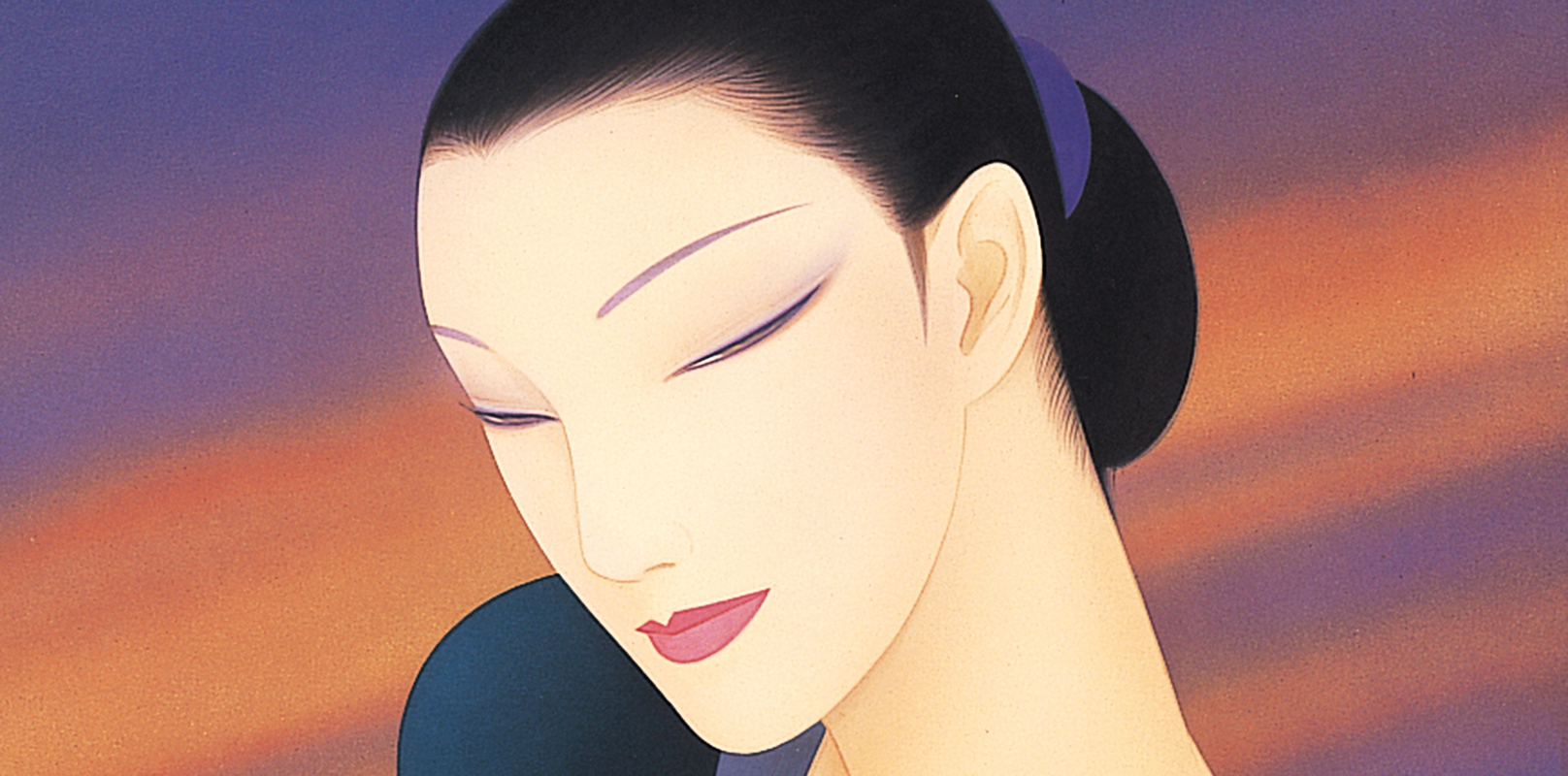 鶴田一郎：夕焼けと女, 1981